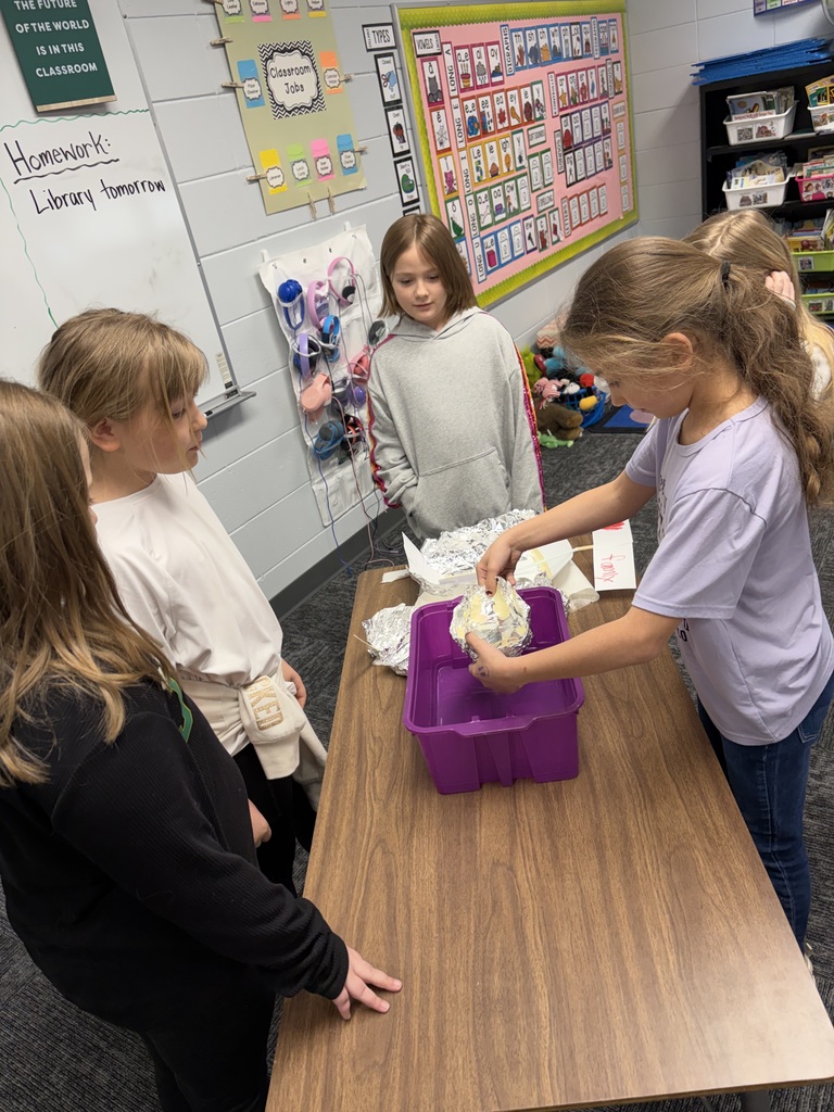 Build a boat challenge. Needed to float and hold a few “people” (pennies)