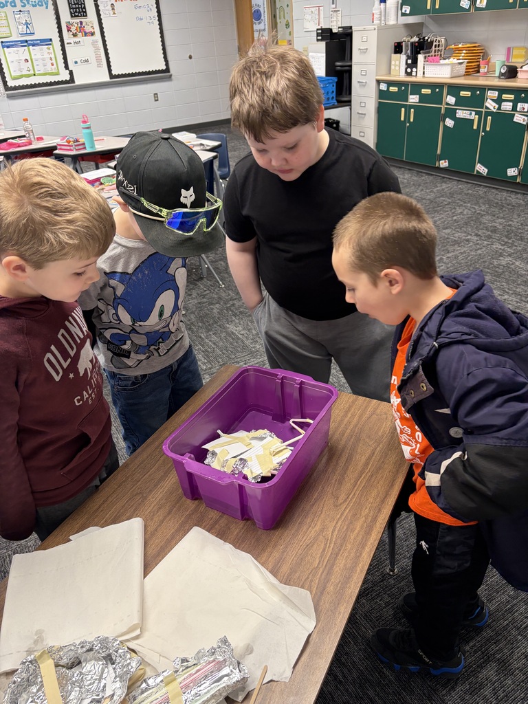 Build a boat challenge. Needed to float and hold a few “people” (pennies)