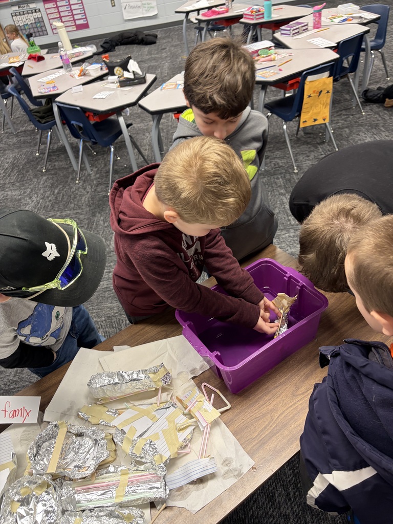 Build a boat challenge. Needed to float and hold a few “people” (pennies)