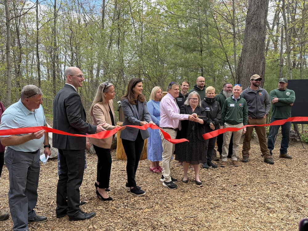 Ribbon Cutting at McLaughlin Outdoor Classroom