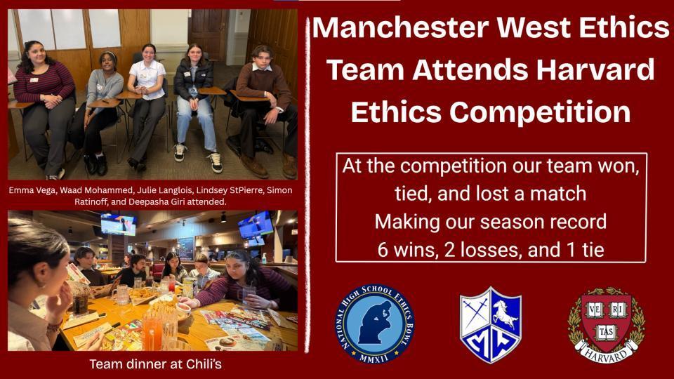 West Ethics Team Attends Harvard Ethics Competition