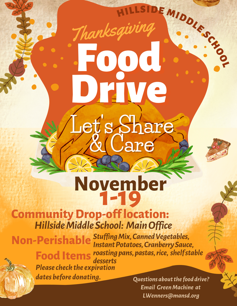 Hillside Food Drive