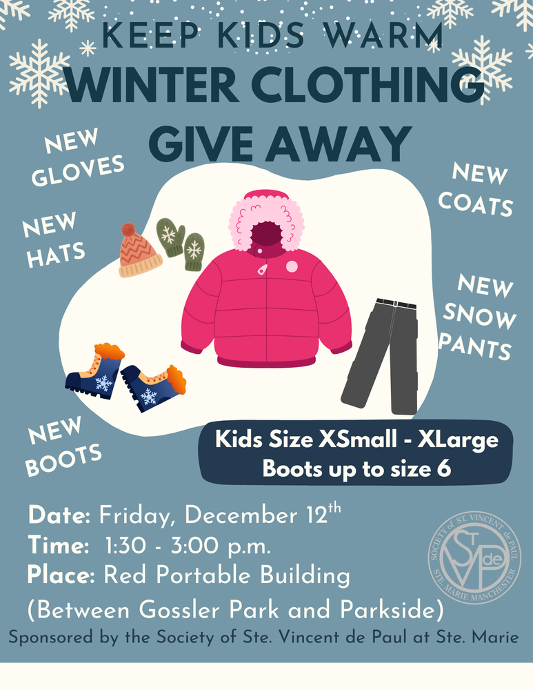 Winter Clothing Give Away