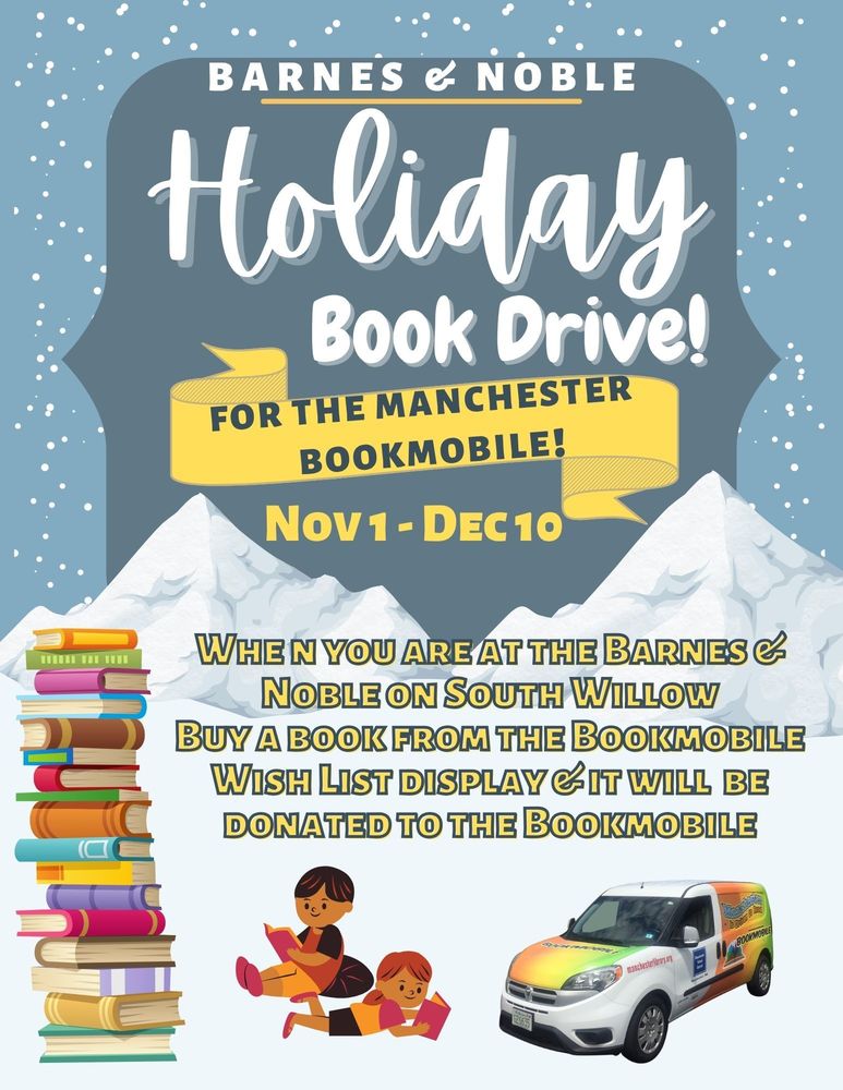 Holiday Book Drive - Bookmobile
