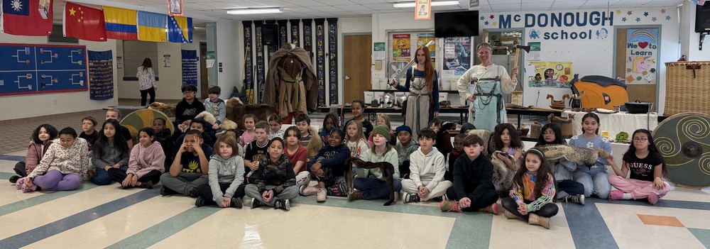 Vikings visit McDonough