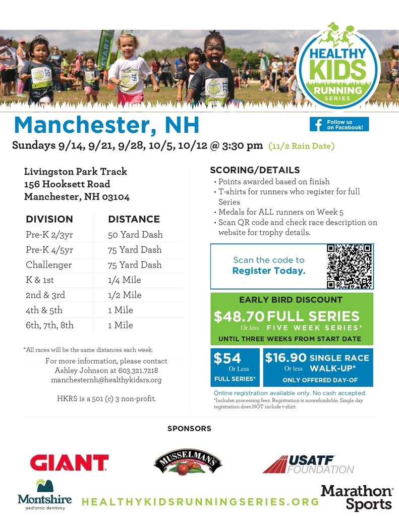 Flyer: Healthy Running Series