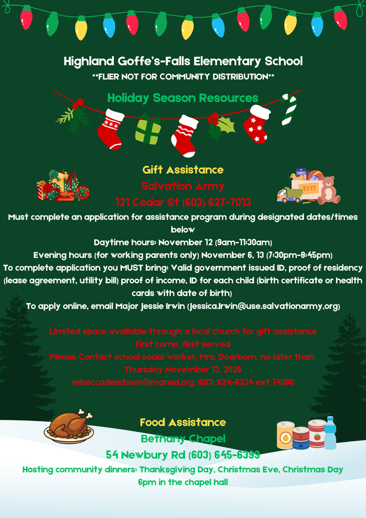 Holiday Season Resources