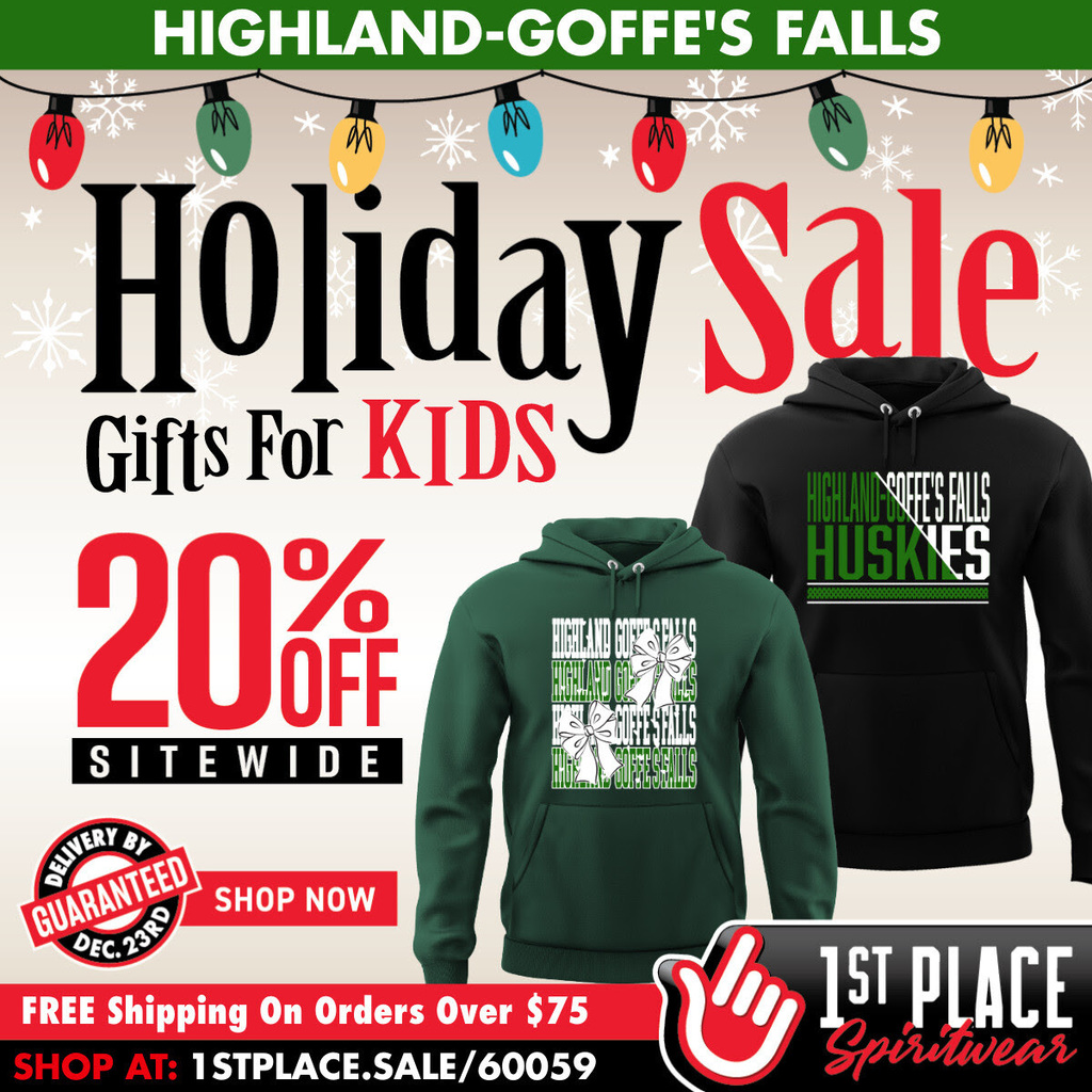 Spirit Wear Holiday Sale