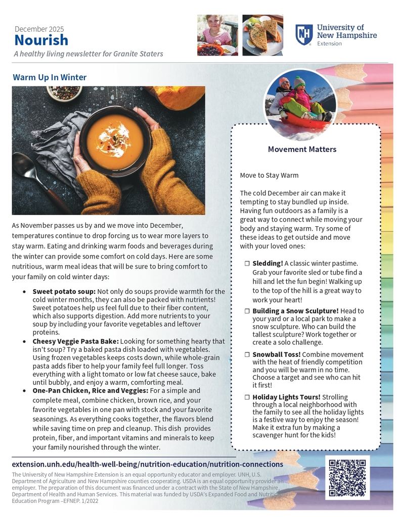 December's Edition of Nourish 