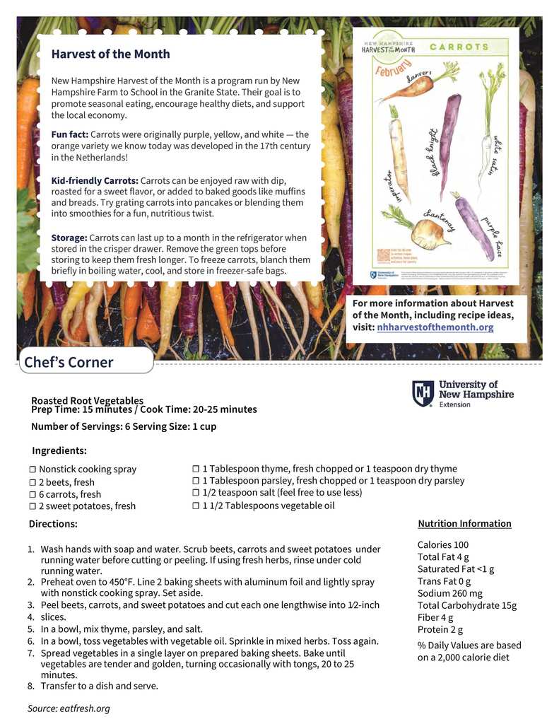 Flyer: February's Edition of Nourish!