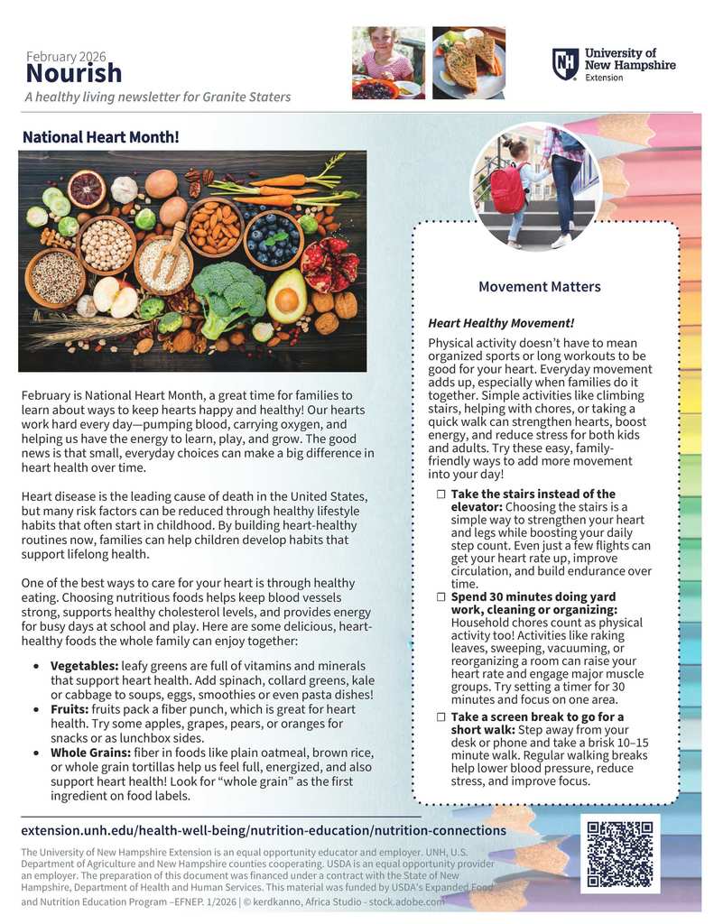 Flyer: February's Edition of Nourish!