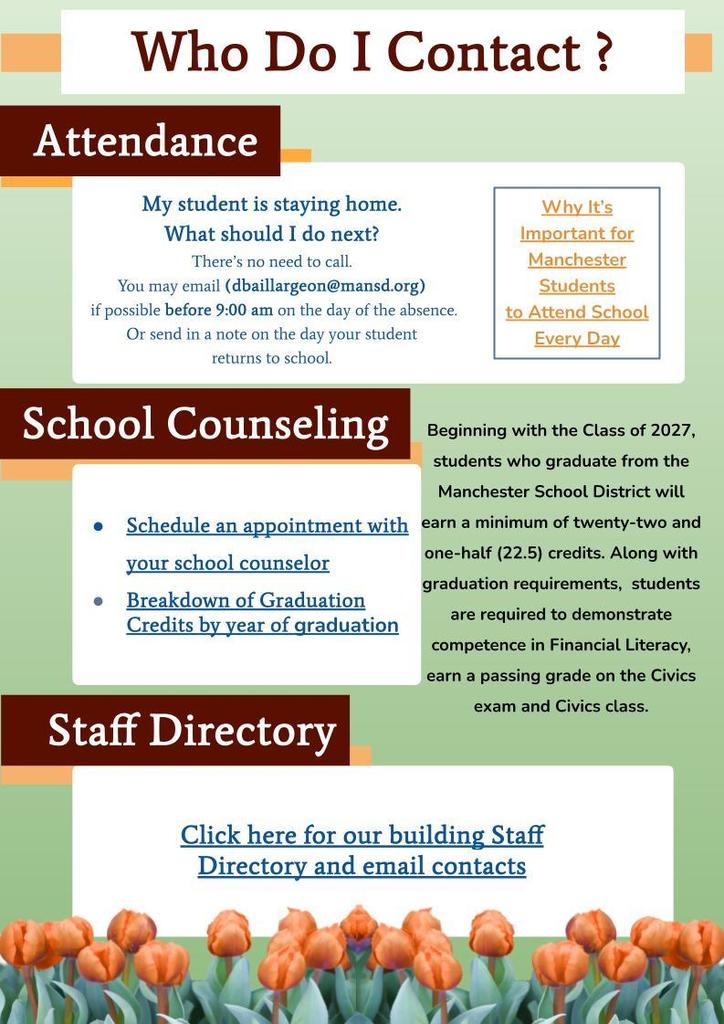 Who do I contact information