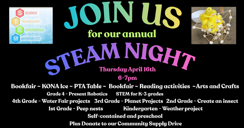 Join us for STEAM Night