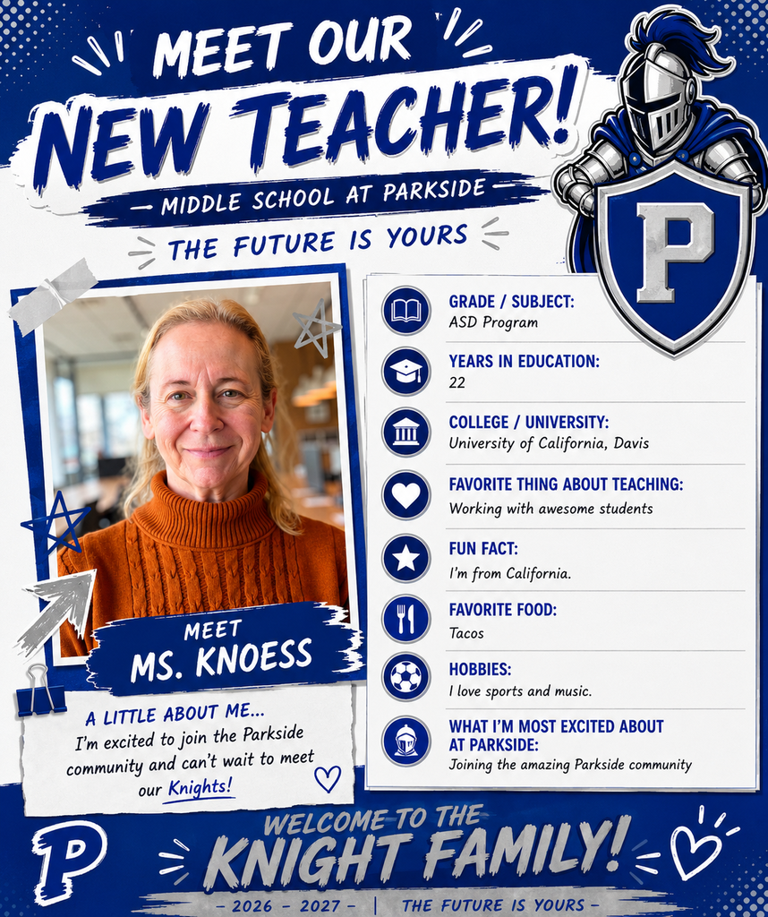 Meet Our New Teacher at Parkside