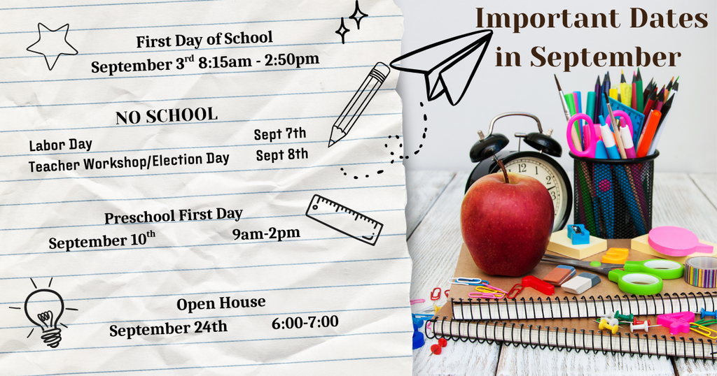 Important Dates in September