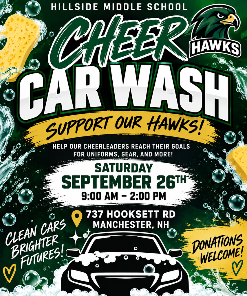 Cheer Car Wash Saturday Sept. 26th
