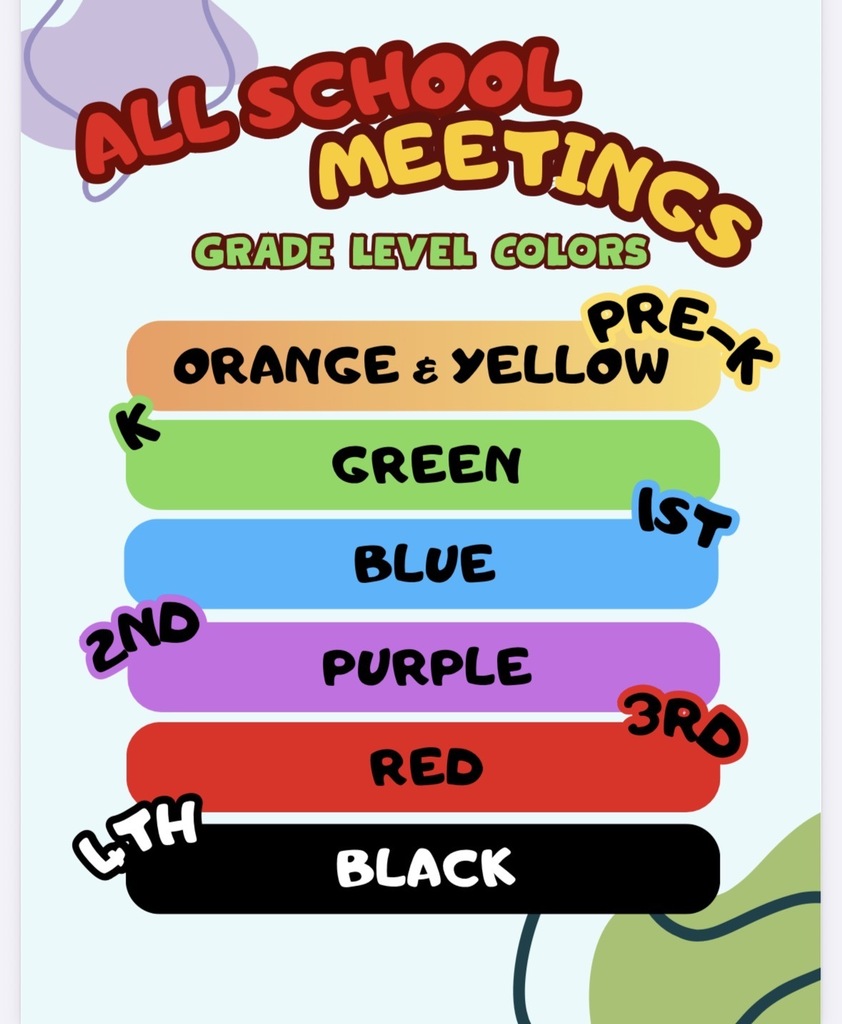 Grade level colors