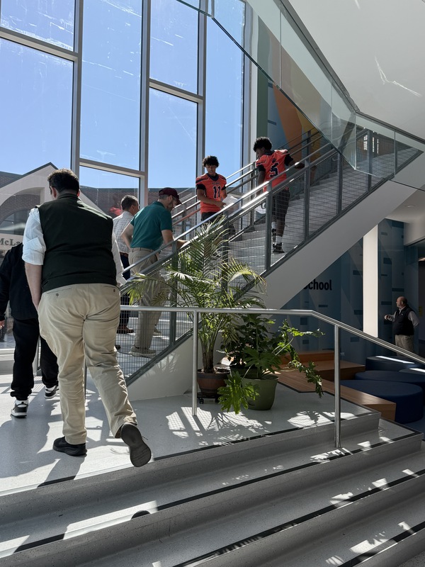 Ribbon Cutting at McLaughlin Middle School for addition and renovation