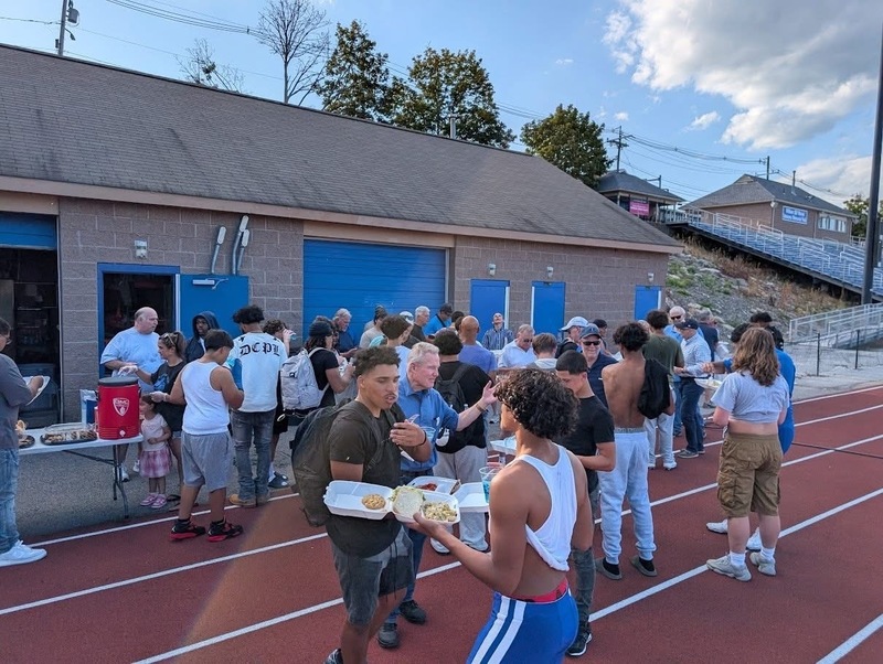 Celebrating our 1975 Football Team