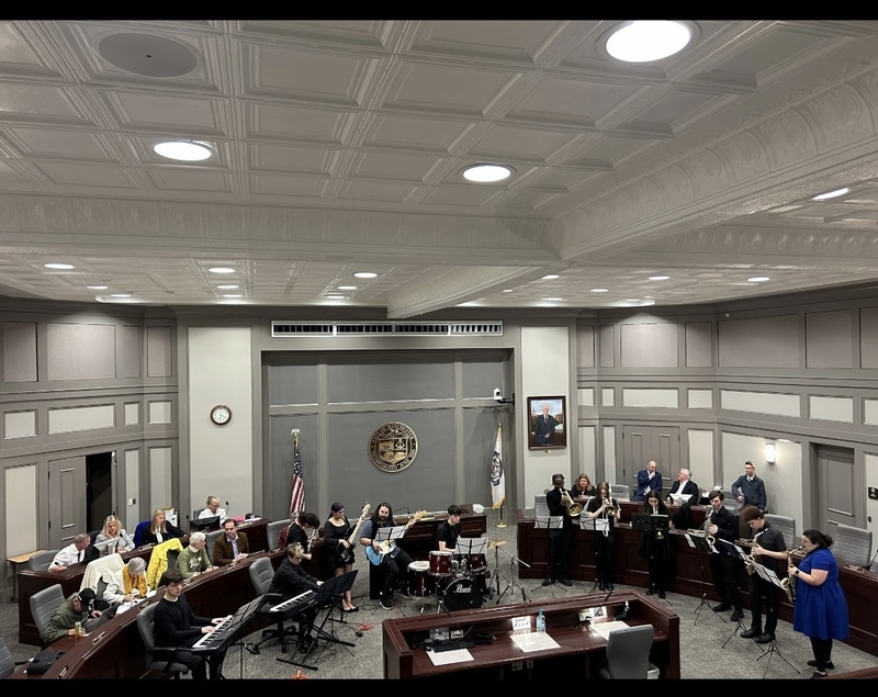 Jazz Ensemble at City Hall
