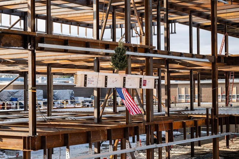 topping off ceremony at hillside