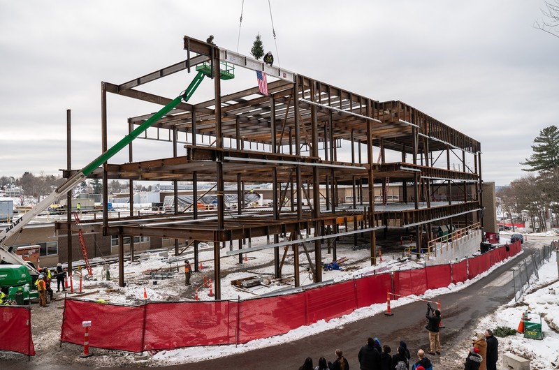 topping off ceremony at hillside