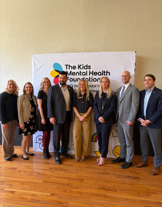 MSD leaders, Mayor Ruais and Chris Pappas pose with Ryan and Nina Day