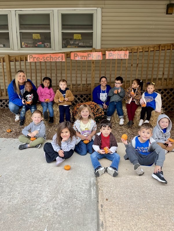 A Patch Made Just for Us: Whiting Preschoolers Enjoy Neighborly Pumpkin Fun