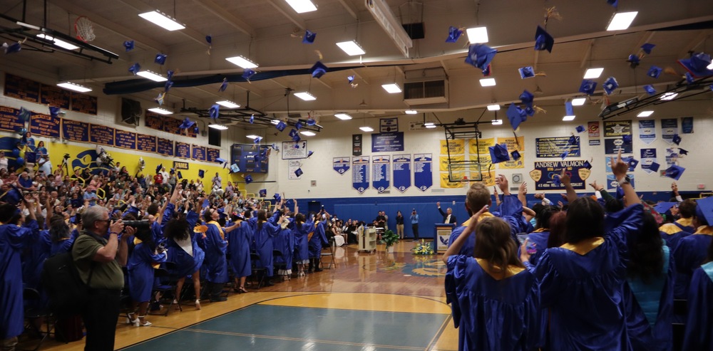 Student Cap Toss