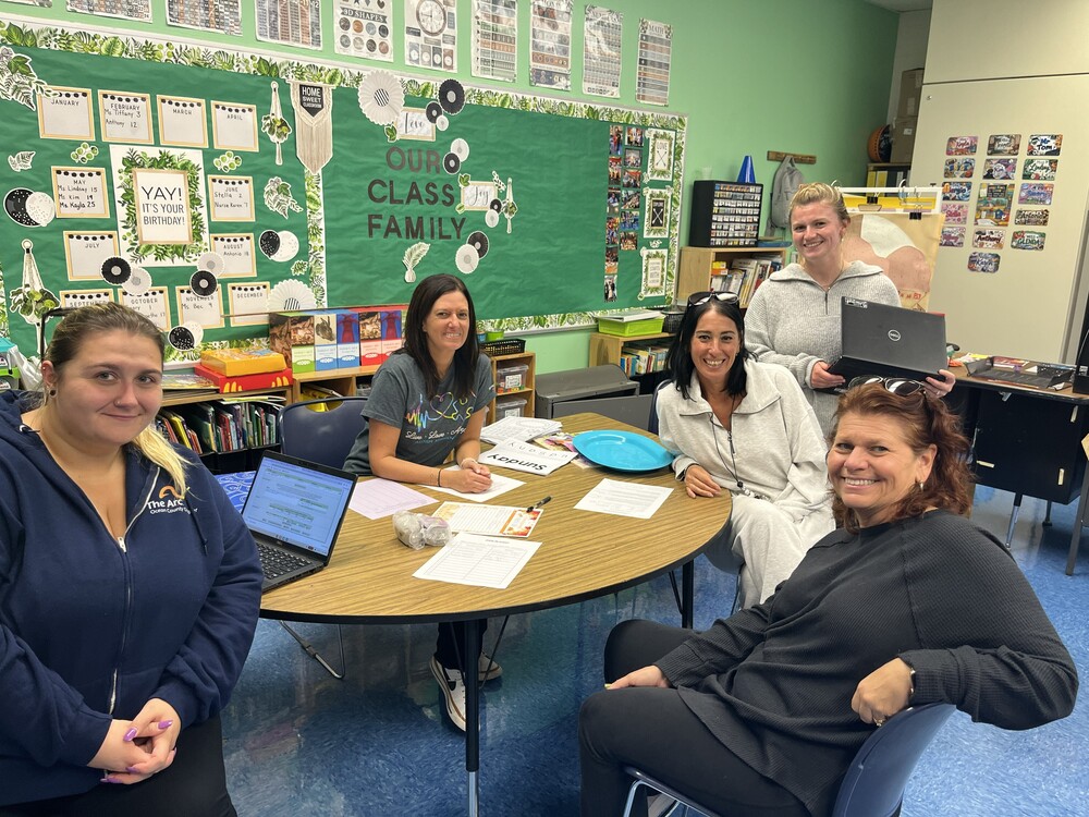 RDS staff in a professional development meeting