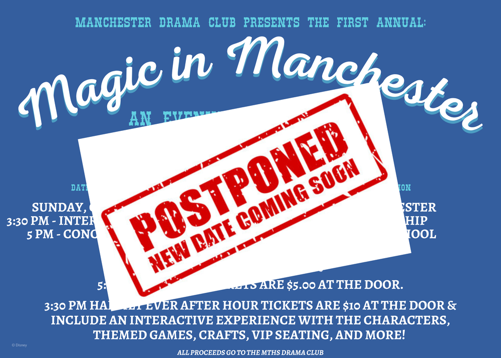 Magic in Manchester is Postponed