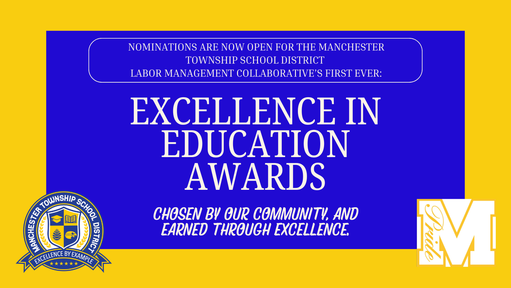 Nominations For the Excellence in Education Awards