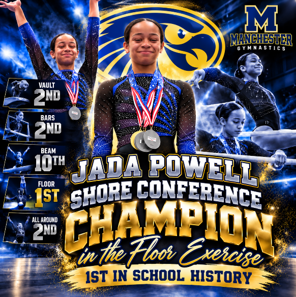 Jada Powell Shore Conference Champion
