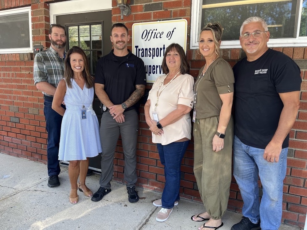Members of MTSD and OEM Coordinator Conner Yatauro