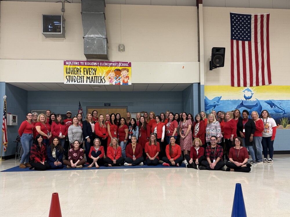 RES Staff Wearing Red