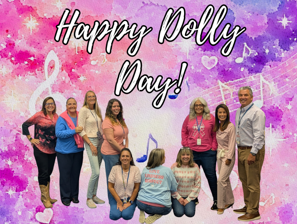 MTSD Staff in Dolly Day Outfits