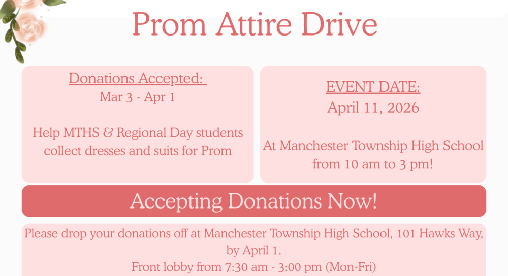 Prom Attire Drive 2026