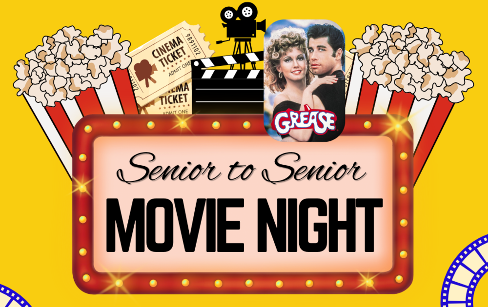 MTHS NHS Senior to Senior Movie Night Event