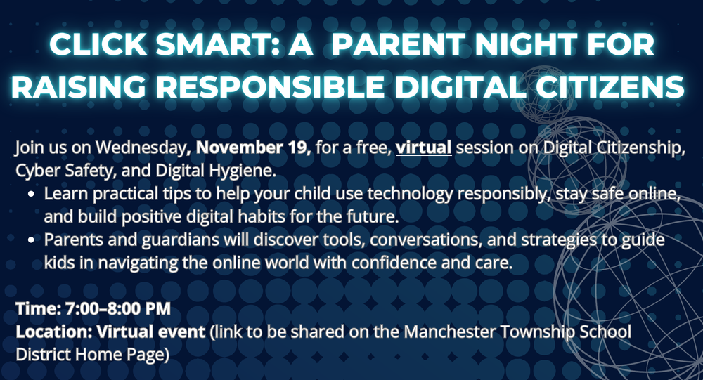 Digital Citizenship Virtual Session Wednesday Nov 19 7-8pm