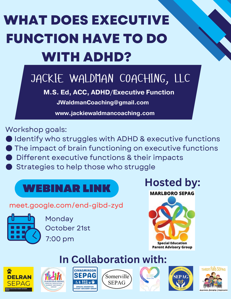 Manchester SEPAG - What does executive function have to do with ADHD?
