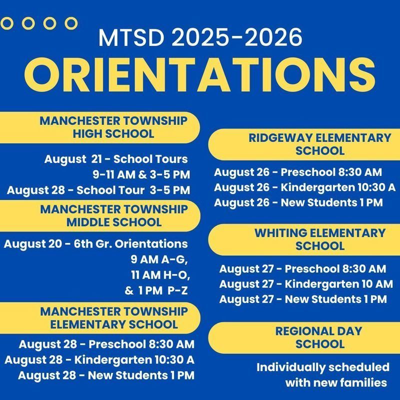 MTMS Orientation 2025