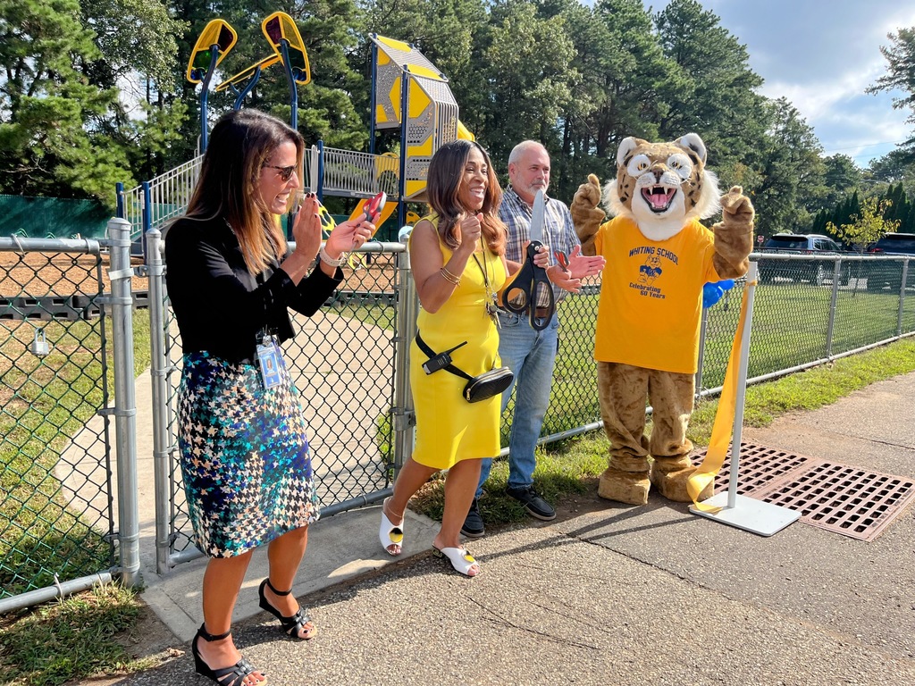 WES Playground Ribbon Cutting September 2025