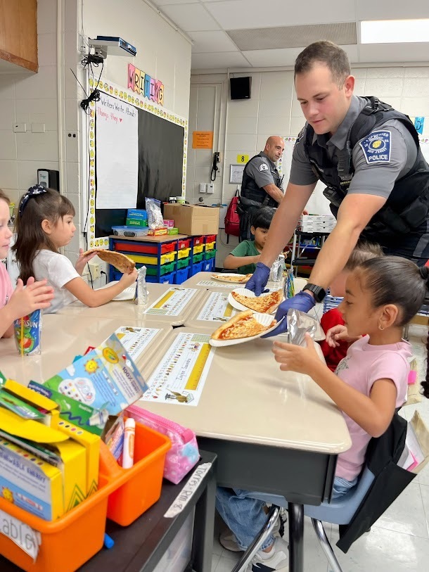 MTPD to RES with Pizza Surprise