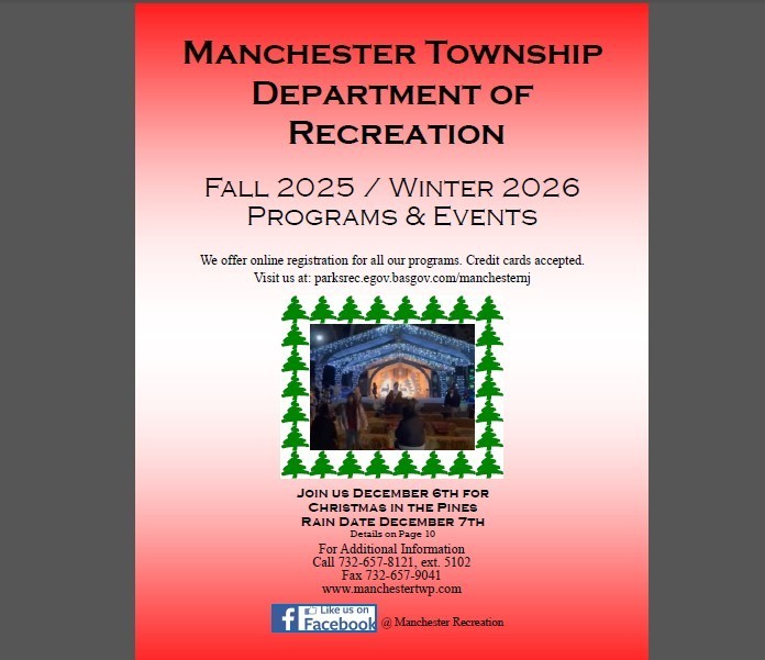 rec dept programs fall winter 2025