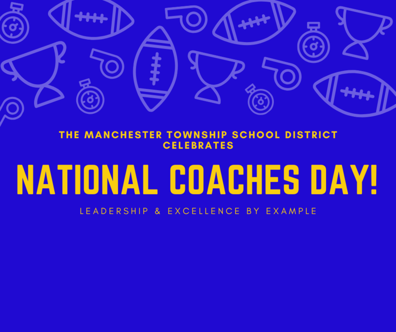 Today, the Manchester Township School District celebrates all of our incredible coaches who lead, inspire, and push students to be their best on and off the field. Your dedication is Excellence by Example in action. Thank you for your impact!