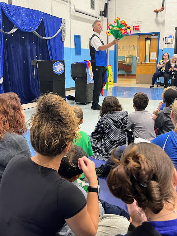 As part of the Week of Respect, RDS welcomed Ken the Magician for his No Bully Magic Show. Through laughter, illusions, and interactive fun, students learned powerful lessons about kindness, respect, and standing up to bullying