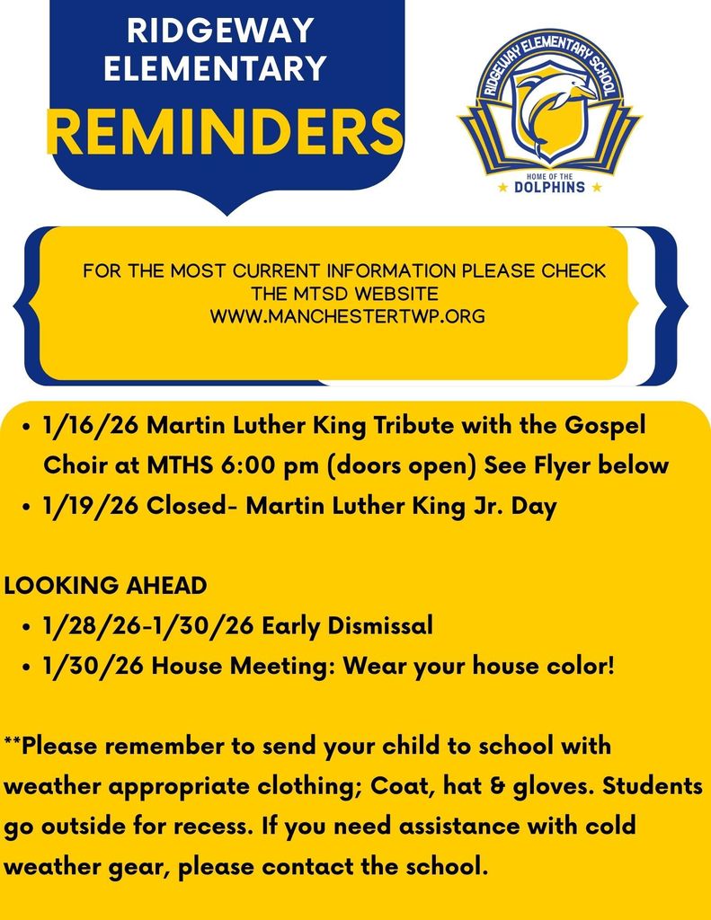 Informational reminders 