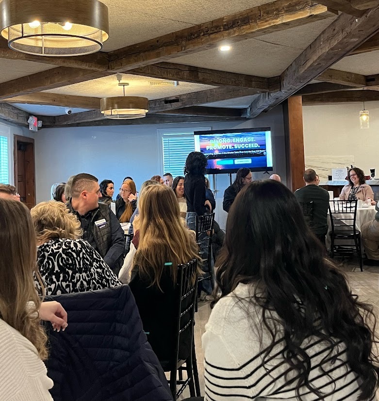 MTHS SLE students put their leadership and public speaking skills to work at today's Greater Toms River Chamber of Commerce event. They networked with business leaders and students from neighboring programs, gaining invaluable real-world experience. More atmwww.manchestertwp.org