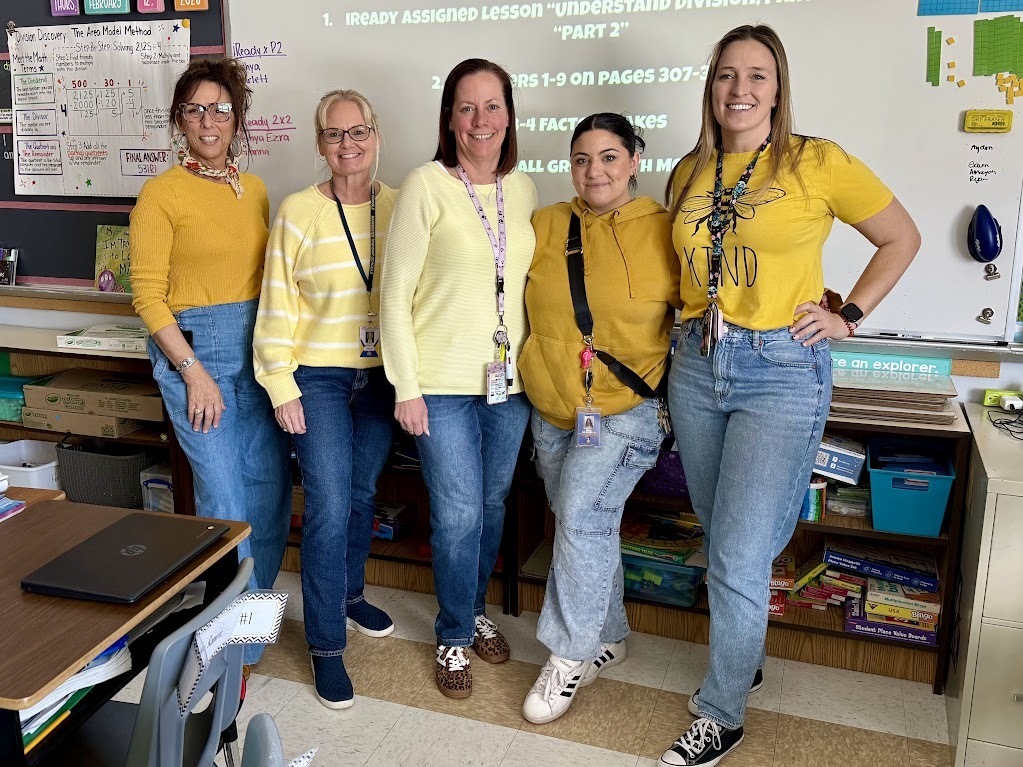Today MTES students and staff wore yellow for Love the Bus Month and surprised their bus drivers with handwritten thank you notes, water, chips or popcorn, and frappuccinos. A bright and thoughtful way to celebrate the heroes who keep our students safe.