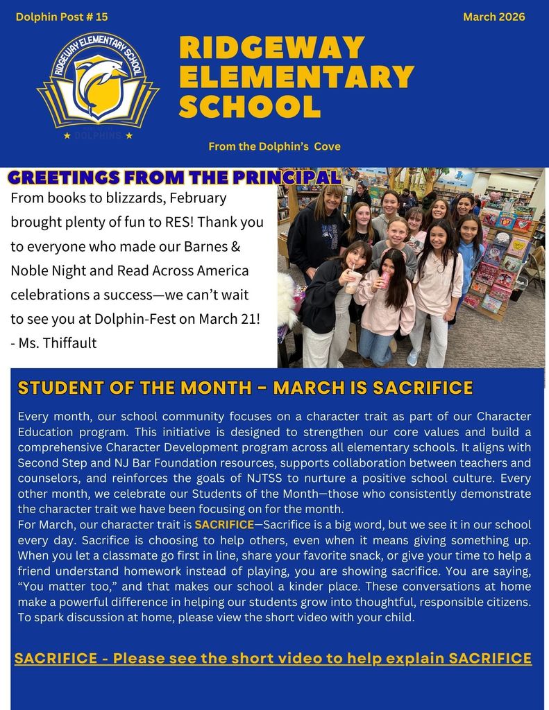 page 1 of the newsletter Dolphin Post